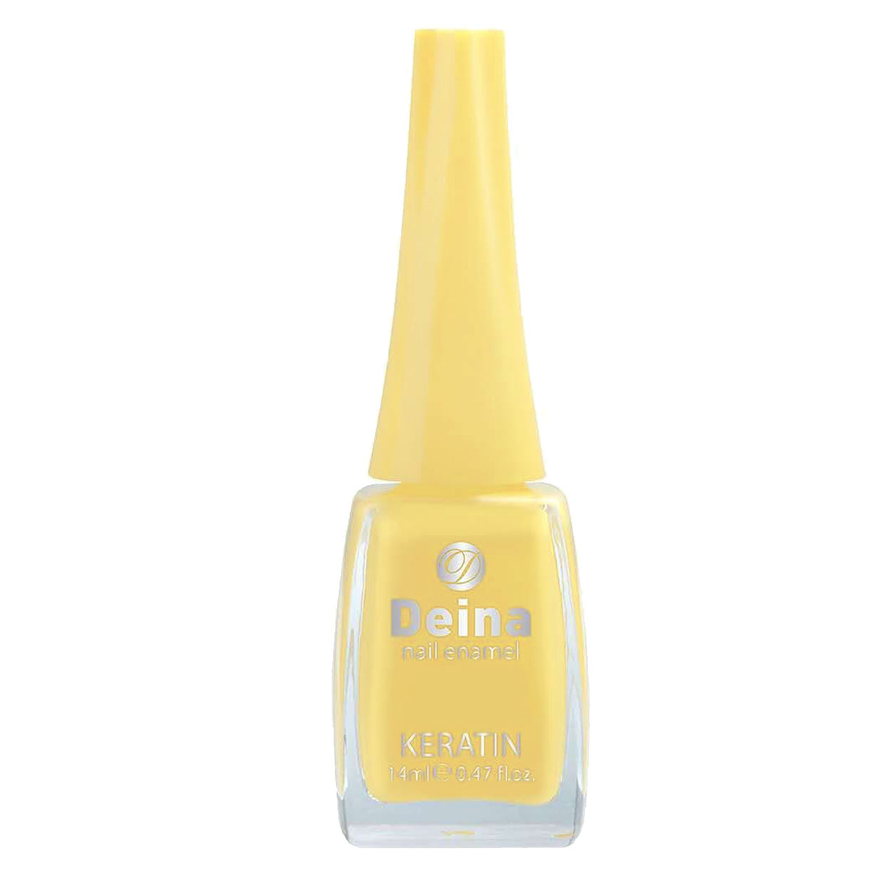 ΒDeina cosmetics Βερνίκι Νυχιών με Κερατίνη №33 Κίτρινο Παστέλ 14ml 