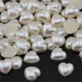 Διακοσμητικές πέρλες για τα νύχια Καρδιά 5mm 30 τεμάχια
