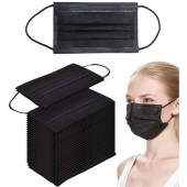 Μάσκες προστασίας αναπνοής 10 τεμάχια μαύρες