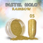 Pastel Holo Rainbow εφε σκόνη για τα νύχια Nr5 1g