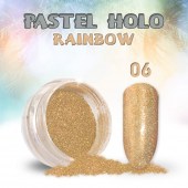 Pastel Holo Rainbow εφε σκόνη για τα νύχια Nr6 1g