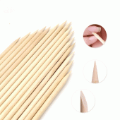Ξυλάκια μανικιούρ πεντικιούρ 10 τεμάχια για την απώθηση επωνυχίων 7,5cm