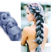 Μαλλιά για ράστα και πλεξούδες X-Pression box braids #Periwinkle  207cm