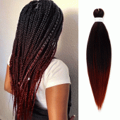Μαλλιά για ράστα και πλεξούδες ombre Pre-Stretched X-Pression #T1B/350 117cm